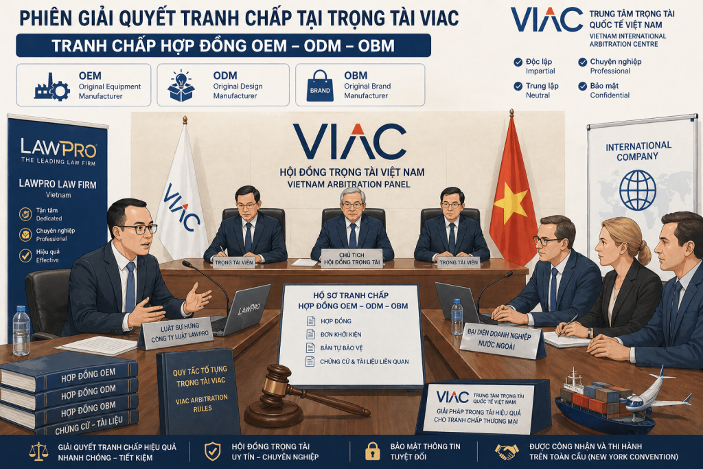 tư vấn hợp đồng gia công, giải quyết tranh chấp hợp đồng gia công