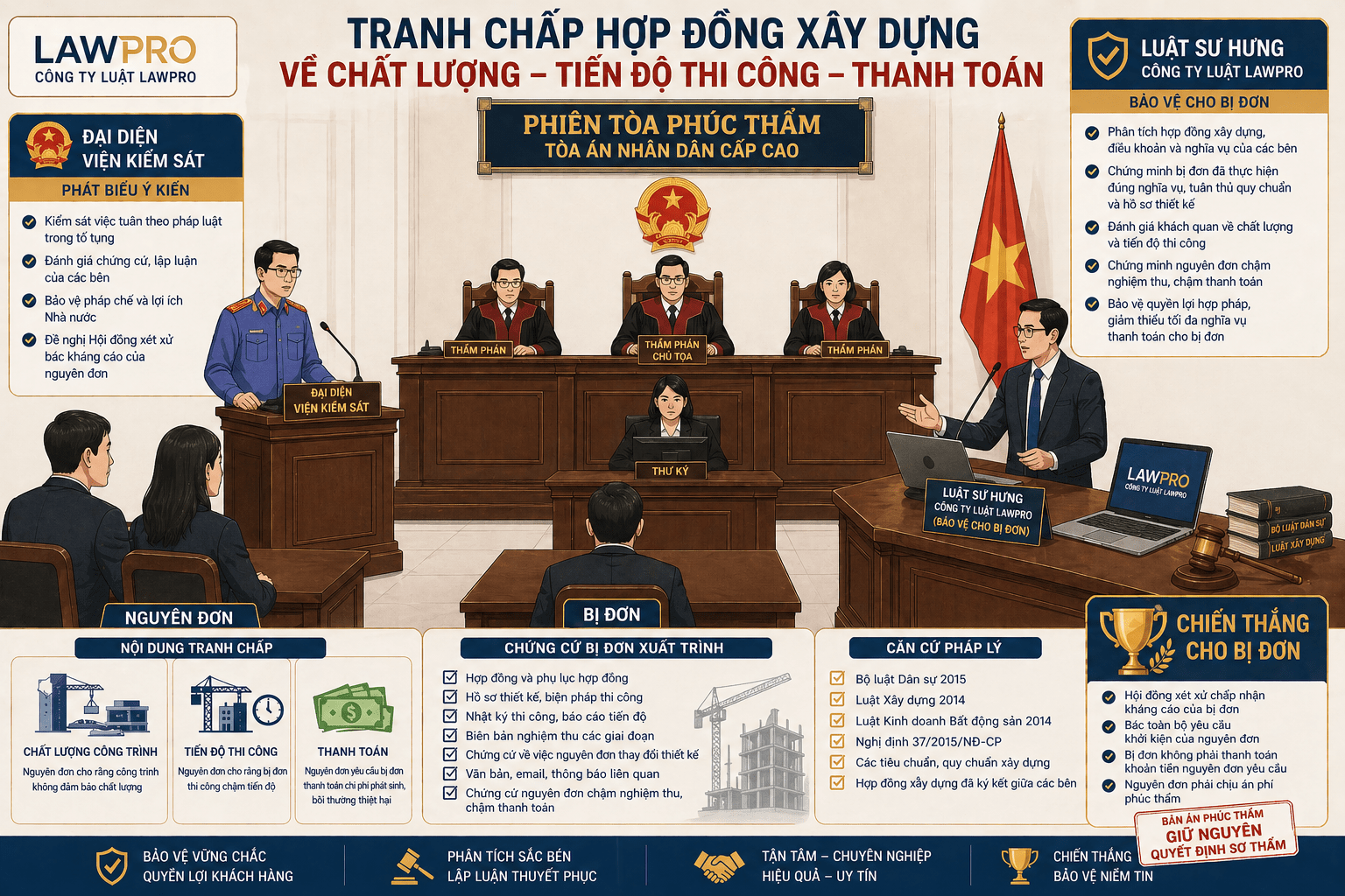 tư vấn soạn thảo hợp đồng xây dựng